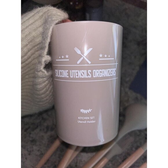 33 pcs Non-Stick Silicone Cooking Kitchen Utensils Spatula Set with Holder - Picture 12 of 16